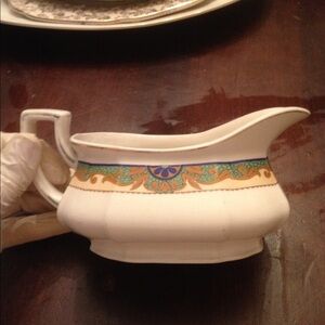 - Antique Gravy Boat. W.H Grindley, England.